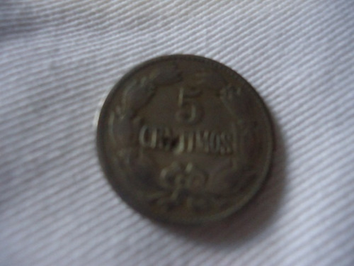 Moneda 5centimos 1945estados Unidos De Vzla Cobre-niquel