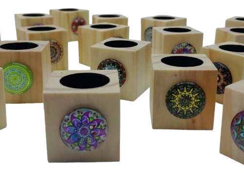 Maceta Con Iman  Mandala Yoga  Zen Meditacion  Souveniers 