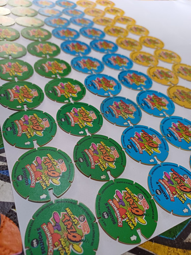 Coleção Completa Tazos Animaniacs Variação Fosca (Usado)