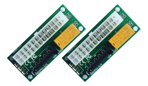 Adaptador De Doble Fuente De Alimentación Atx De 24 Pines Pa