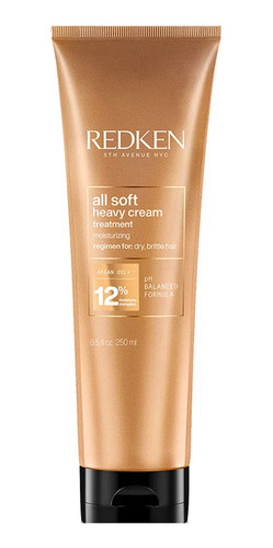 Redken All Soft Heavy Cream - Máscara De Hidratação - 250ml