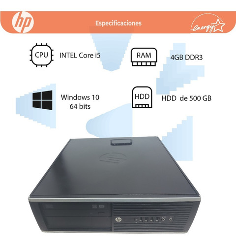 Equipo De Computo Completo Hp Home Office (Reacondicionado)
