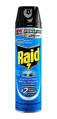 Aerosol Raid Mata Moscas Y Mosquitos X 360ml