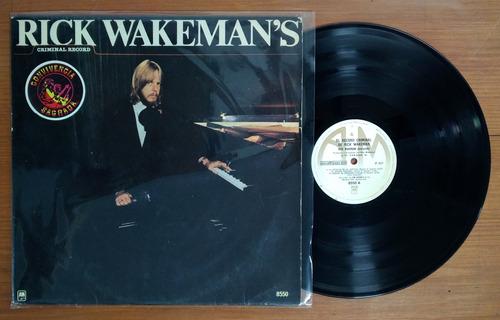 Rick Wakeman Criminal Record 1977 Disco Lp Vinilo