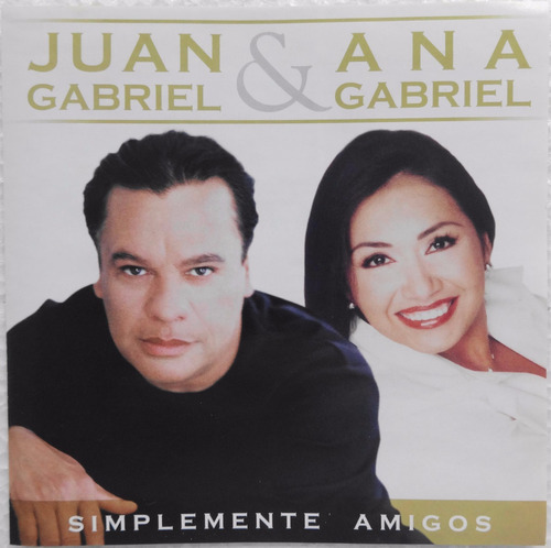 Juan Gabriel & Ana Gabriel Simplemente Amigos Cd