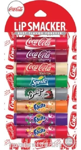 Lip Smacker Coca-cola Party Pack Lip Glosses, 8 