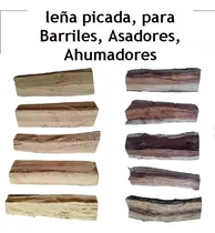 Comprar Leña Picada, Para Tambores, Asadores, Ahumadores, Pack 10kls