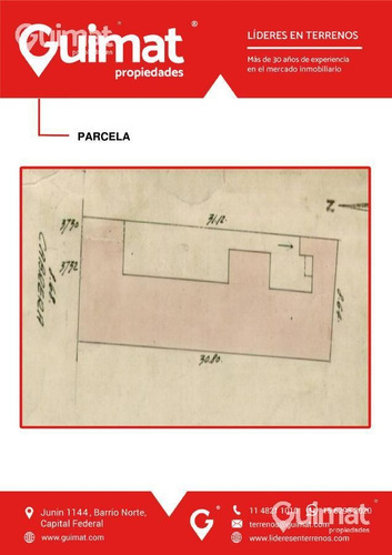 Imagen 9 de 12 de Terreno - Palermo - Lideres En Terrenos - Guimat Propiedades