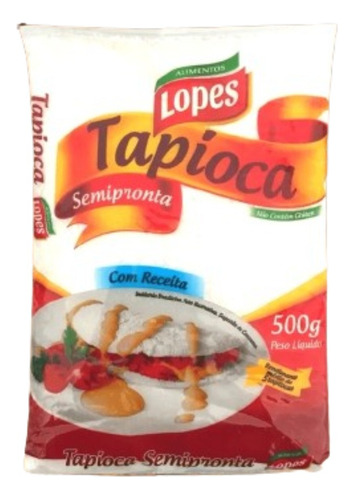 Tapioca Lopes 500g: Harina Sin Tacc Vegana Calidad Premium
