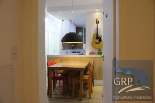 Imagem 2 de 12 de Apartamento Para Venda Em Santo André, Campestre, 2 Dormitórios, 2 Banheiros, 1 Vaga - 7514_1-1023460