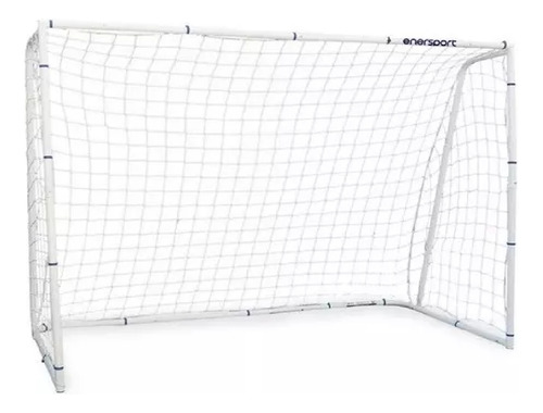 Portería De Fútbol Con Red Enersport De Acero Resistente