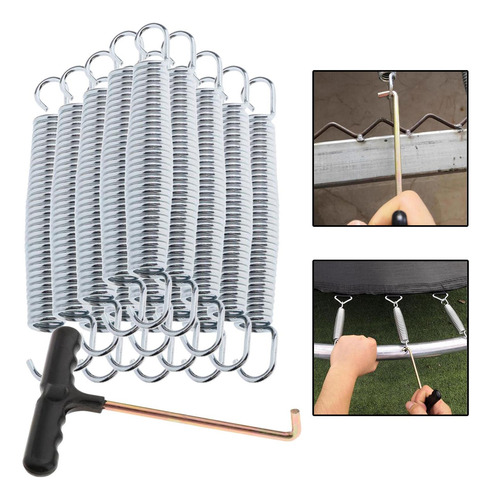 Piezas De Trampolín Con Resortes Para Resorte De 14,7 Cm.