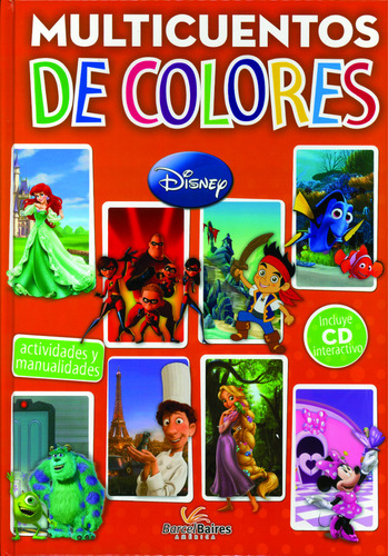 Multicuentos De Colores Disney - Actividades Y Manualidades