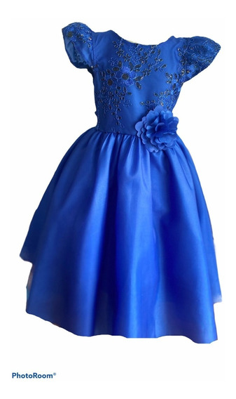 Vestido Nina Color Azul | MercadoLibre 📦