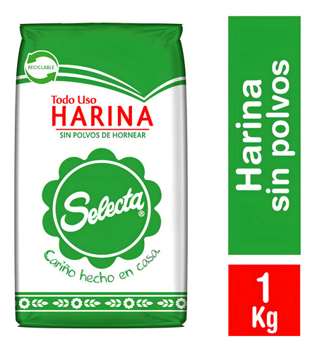 Selecta Harina Sin Polvo 1 Kg