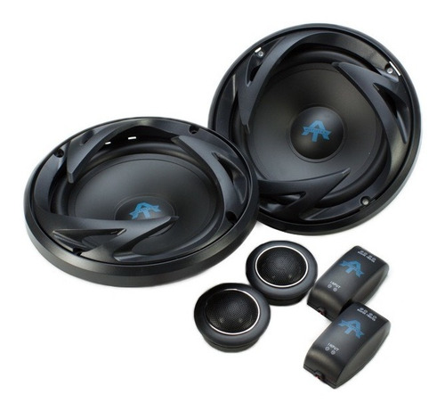 Componentes Autotek Ats65c 2 Vias 6,5 60rms Color Negro