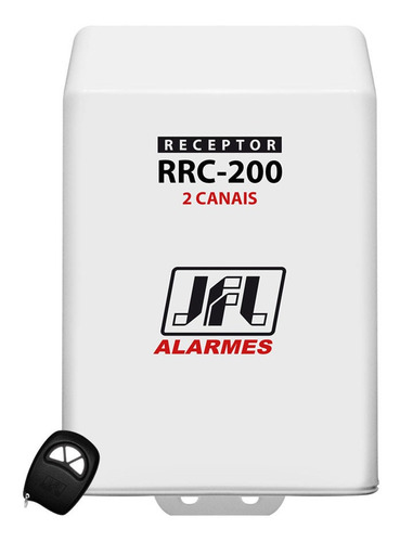 Kit Receptor Rrc 200 Jfl 2 Canais Com Controle Remoto