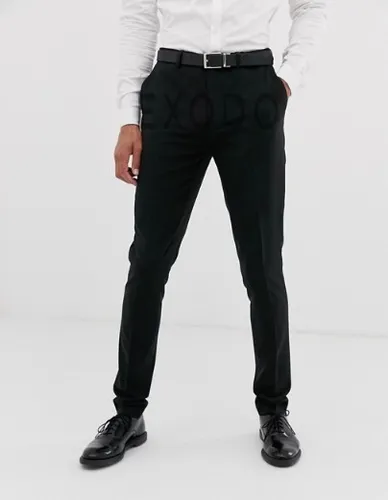 Pantalón Tela Negro Hombre, Para Traje, Formal, Envió Gratis