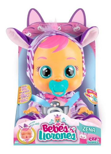 Bebes Llorones Muñeco Bebé Cry Babies Core Zena / Original