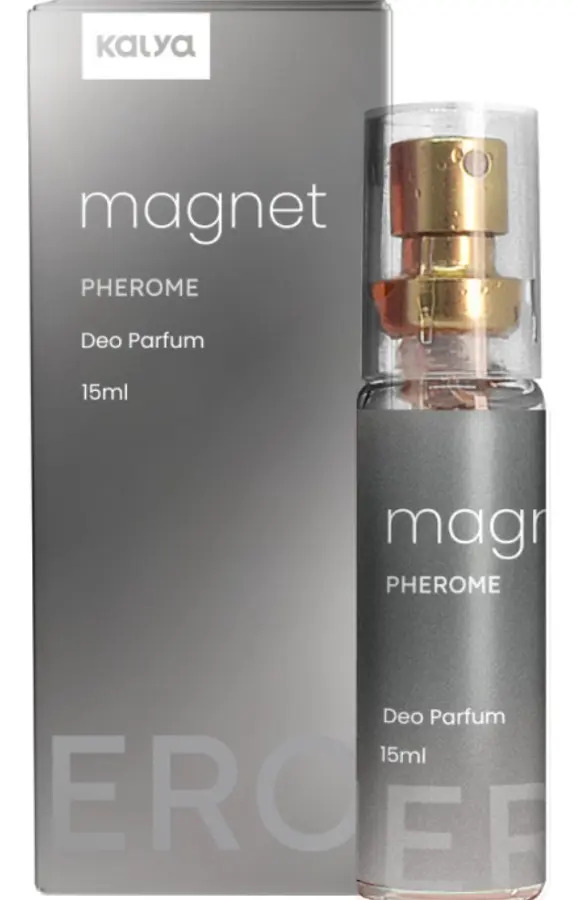 Perfume Masculino Kalya Pherome Magnet 15ml Amadeirado Feromônio