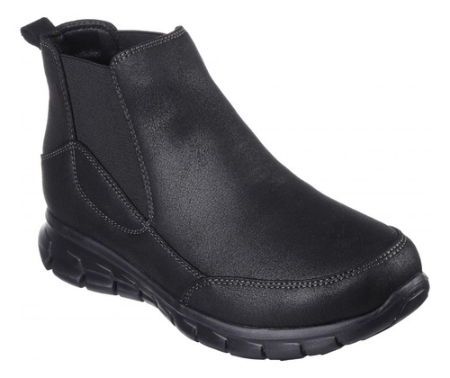 Botines Mujer Synergy Easy Traveler Negro Skechers