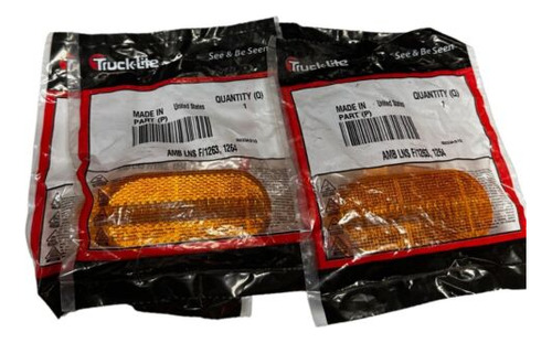 Truck-lite 8933as1g Amber Lens (lot Of 4) **sale** Ccg