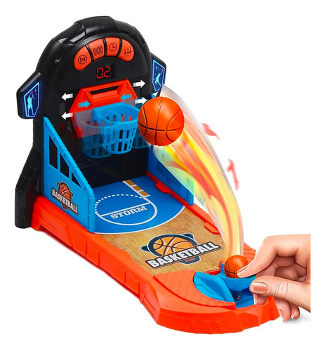 Juego De Mesa Basquetbol Tablero Electronico Juguete Niños