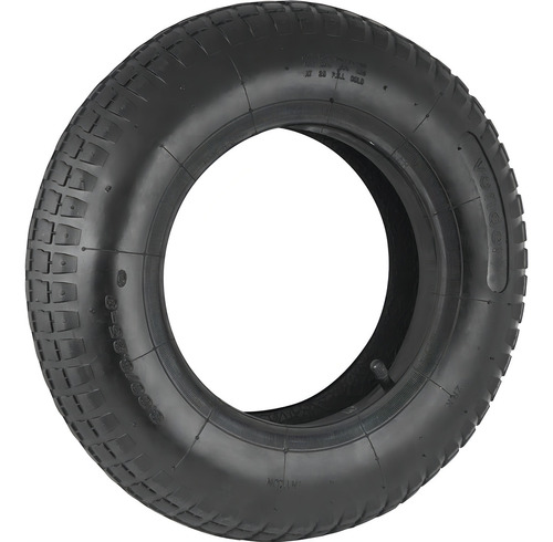 Pneu Com Câmara De Ar Para Carrinho De Mão 3,25 X 8