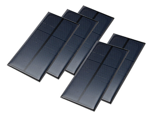 5 Unidad 7.5v 100ma Poly Mini Modulo Panel Solar Diy Para X