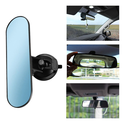 A Espejo Retrovisor De Coche Para Prueba De Conducción Y