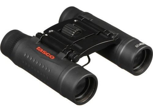 Binocular Tasco 12x25 Essentials Techo Negro Compacto 178125