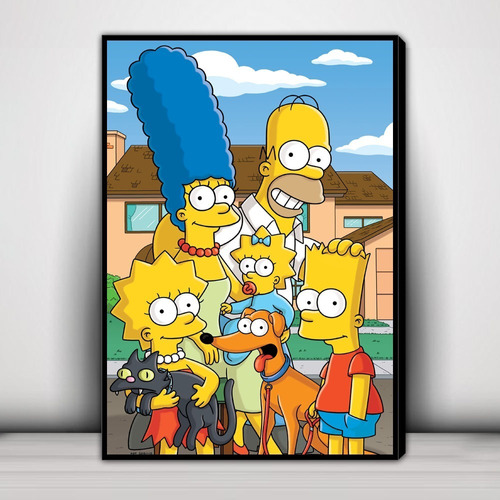 Cuadro Decorativo Los Simpsons C772