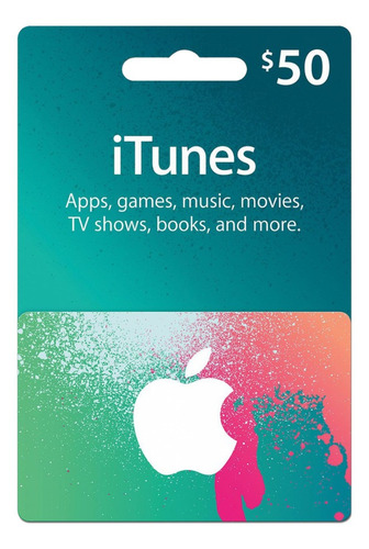 Tarjeta Itunes 50 Usd