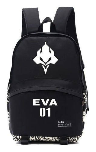 Morral escolar Genérica BD7899562342 color negro