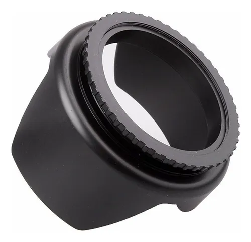 Parasol Rosca Petalo Ø 82mm para lente camara profesional
