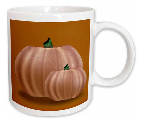 3drose Taza Con Diseño Gráfico De Calabazas Sobre Fondo Vint