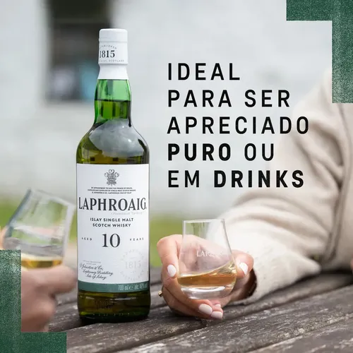 Whisky Escocês Laphroaig 10 Anos 750ml | Parcelamento sem juros