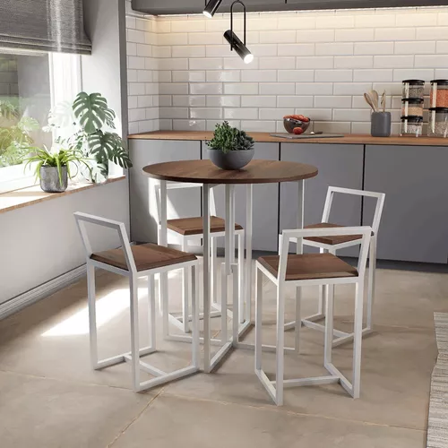 Jogo 2 Cadeiras Para Cozinha Epoxi Cinza, Ventilanet ©