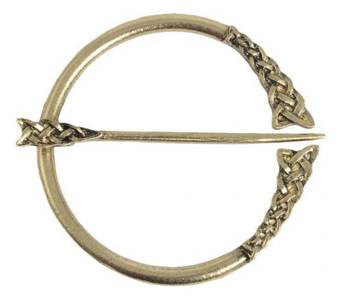 3 Broche Penannular Pin Hebilla Broche Ropa Cobre Antiguo 2