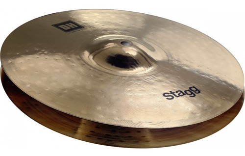 Platillo Hi Hat Stagg Dh 13 Pulgadas Martillado A Mano