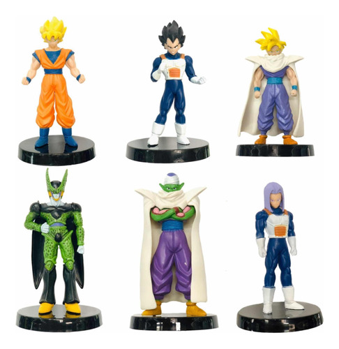 Figuras Dragón Ball Z X6 Und Juguetes Colección Cómic Goku