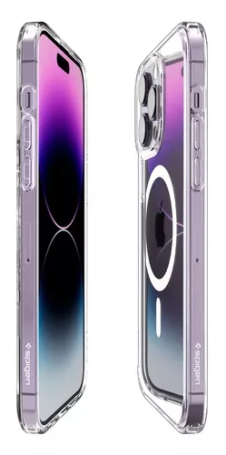 Funda para iPhone 14 Spigen Case Crystal Hybrid ACS04681 - Mercado Digital