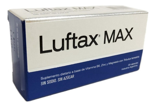Luftax Max Estuche X 30 Cápsulas. Directo De Fábrica