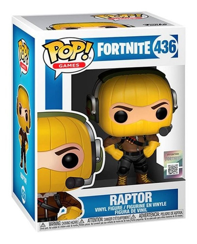 Funko Pop 436 Raptor    $ 690.00