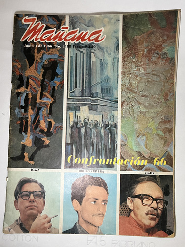 Revista Mañana De 1966 Con Anuncios Y Notas Históricas (Usado)