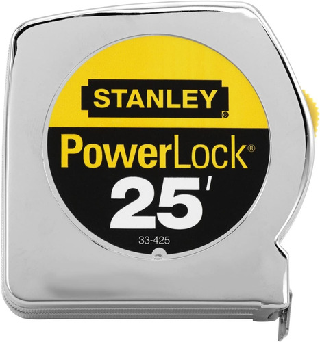 Stanley Hand Tools 33-425 Cinta Metrica Profesional Powerlo