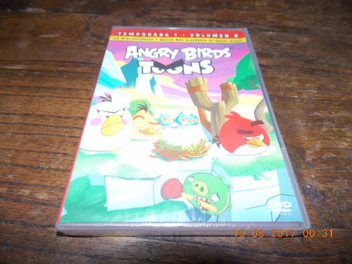 Dvd Original Angry Birds Toons - Temp 1 Volumen 2 - Sellada