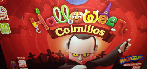 Mogul Colmillos Y Larvitas X 360 G Golosinera Naranjaylimon