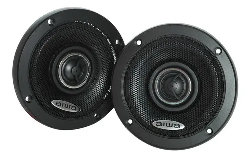 comprar Parlantes Para Auto 10cm 2 Vías 150 Watts Aiwa Aws-1065p Color Negro