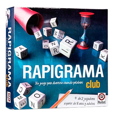 Juego Rapigrama Club Con Cubilete 1251 Ruibal - Del Tomate